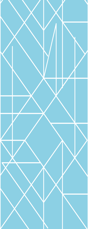 Skandináv geometrikus mozaik vinil szőnyeg - TenStickers