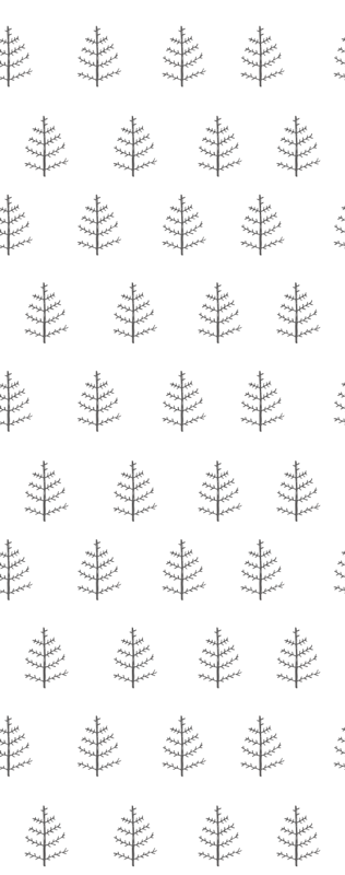 Szürke minimalista faformák vinil szőnyeg skandináv - TenStickers