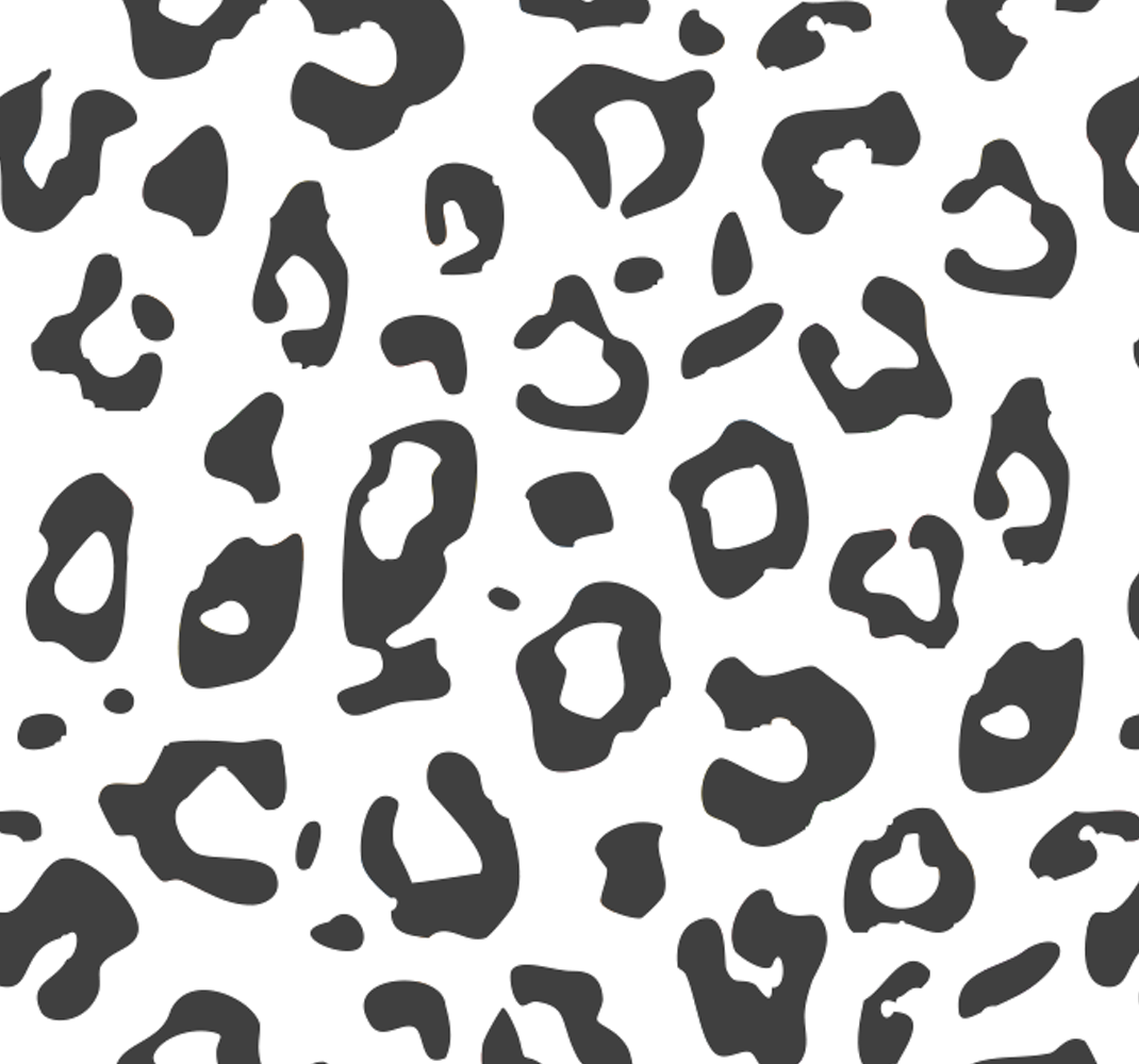 Fekete leopárd vinil szőnyeg állat - TenStickers
