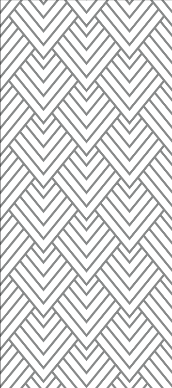 Geometrikus fehér háromszög minta vinil szőnyeg struktúra - TenStickers