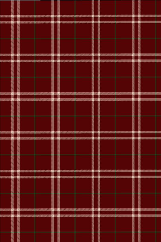 Gingham csempe területi vinil szőnyeg szüret - TenStickers
