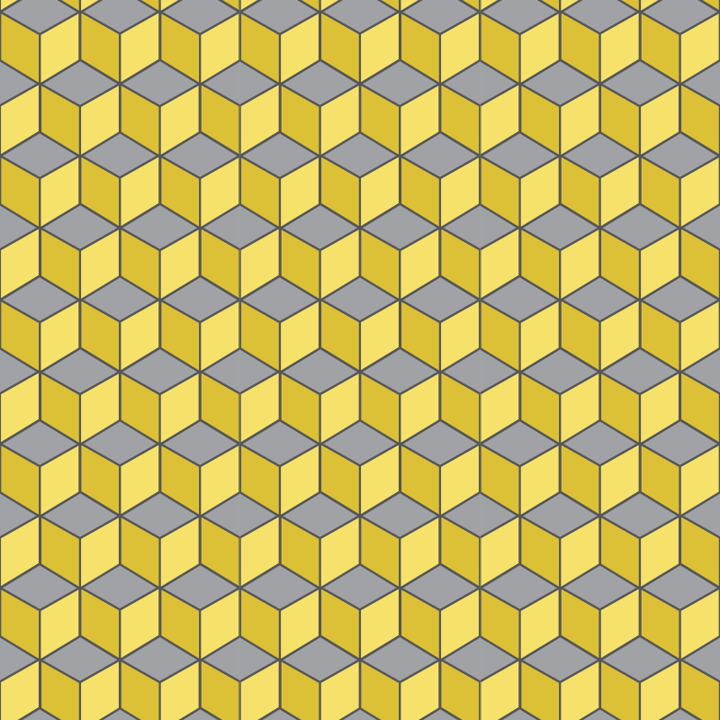 Vinil szőnyeg geometriai pantone négyzetek - TenStickers