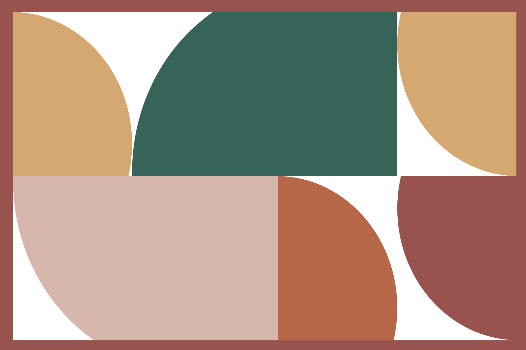 Absztrakt mintás geometriai vinil szőnyeg - TenStickers