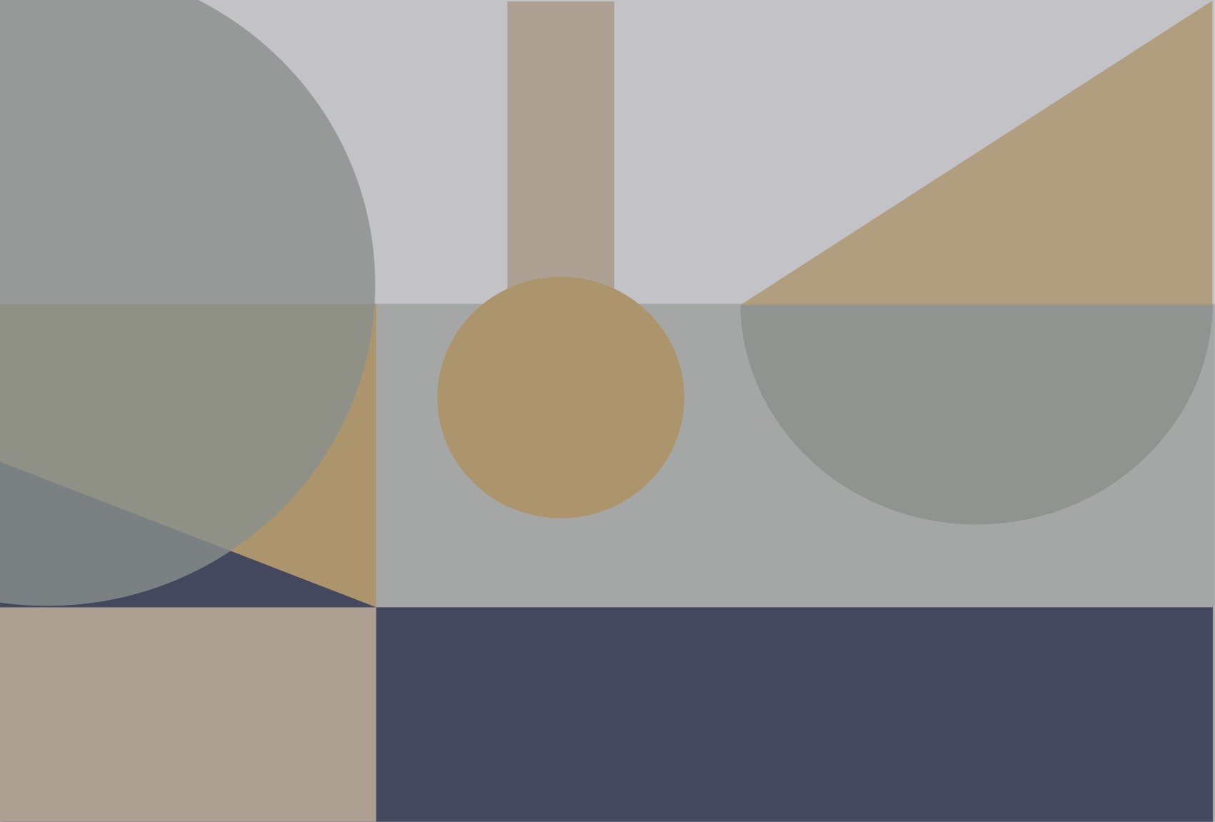 Vinil szőnyeg geometriai barna modern művészet - TenStickers
