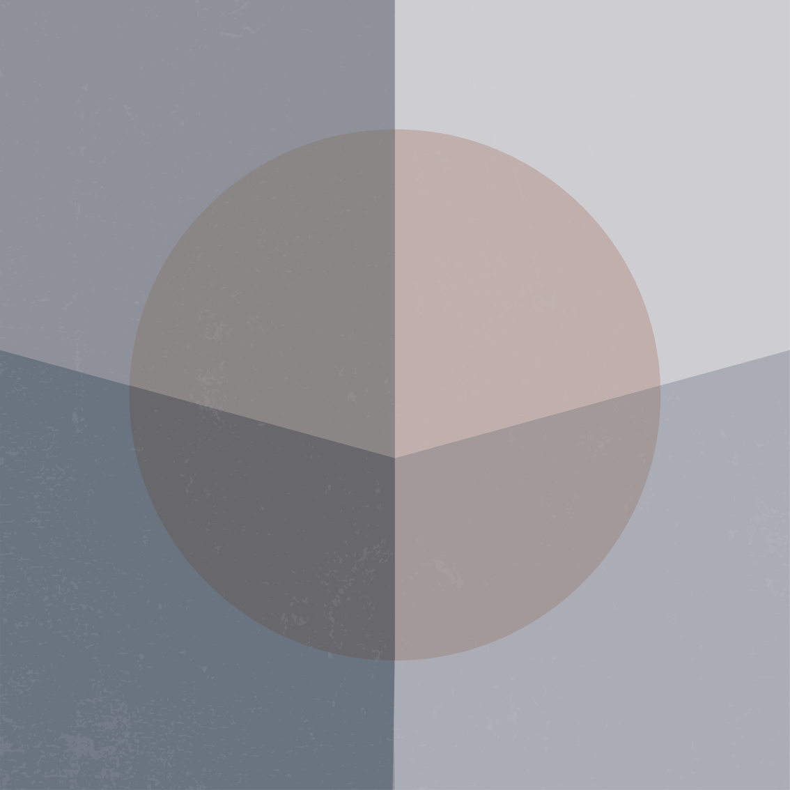Rózsaszín és szürke geometriai vinil szőnyeg - TenStickers
