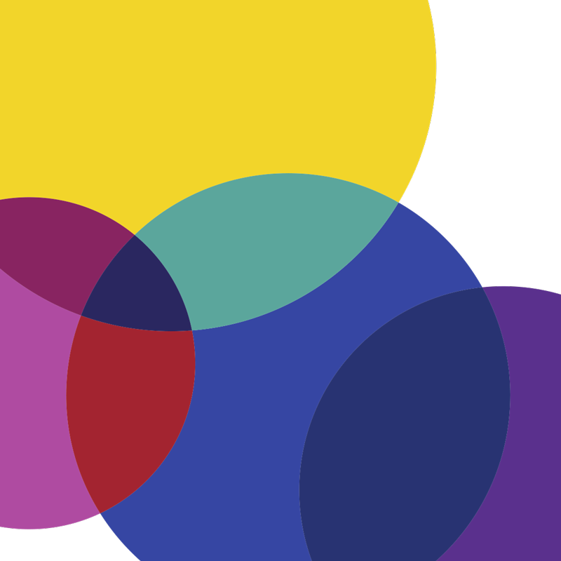 Lenyűgöző színes minimál vinil szőnyeg - TenStickers