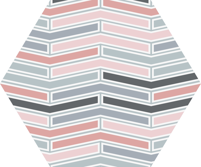 Geometriai lineáris minta vinil szőnyeg geometriai - TenStickers