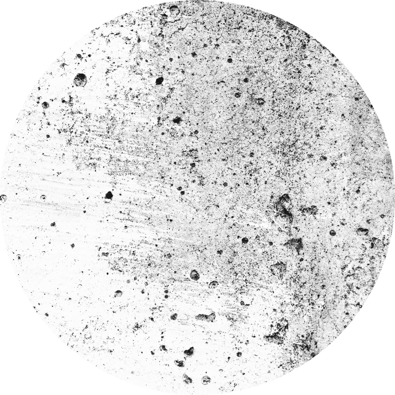 Felső szintű kerek cementhatású vinilszőnyeg - TenStickers