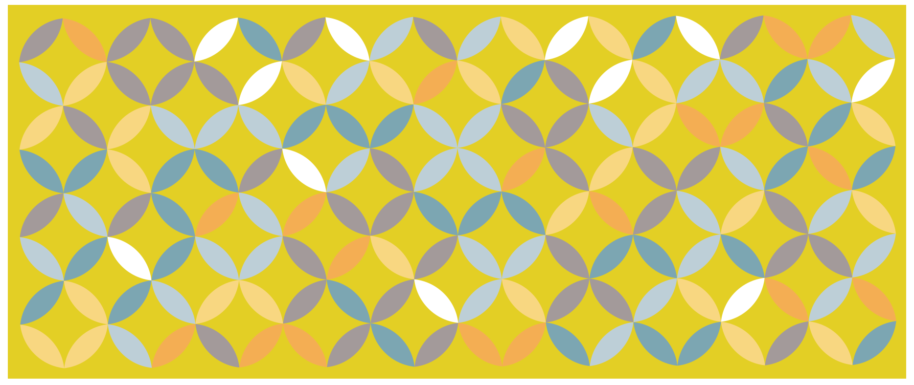 Absztrakt geometriai kompozíció vinil szőnyeg geometriai - TenStickers