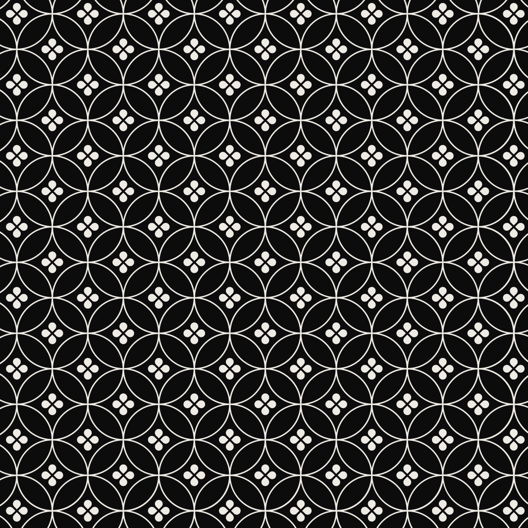 Geometriai kör minta vinil szőnyeg geometriai - TenStickers