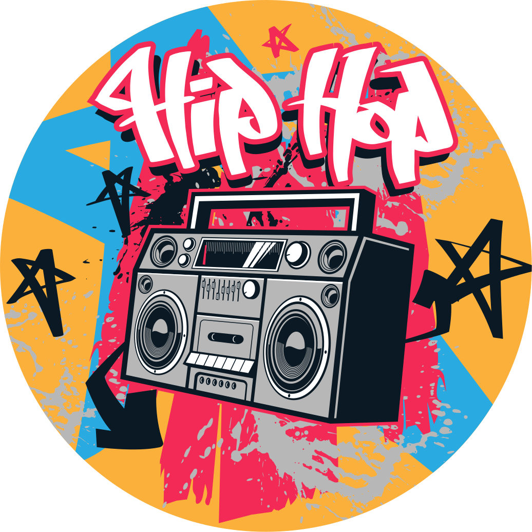 Hip-hop táncos hálószoba szőnyeg - TenStickers
