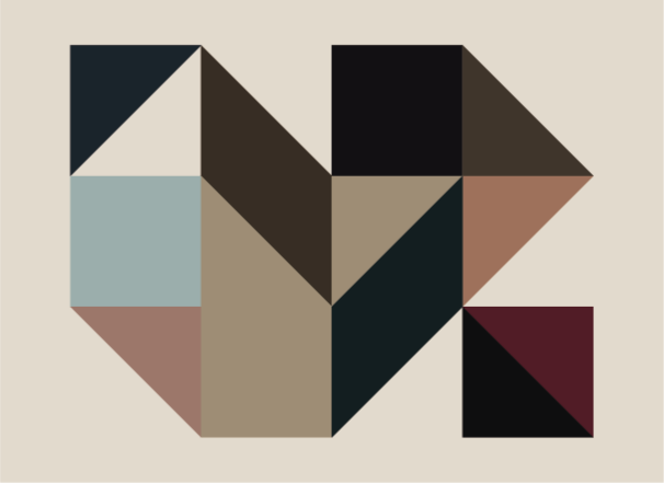 Vinil szőnyeg geometriai alakzatok geometriai szőnyegek - TenStickers