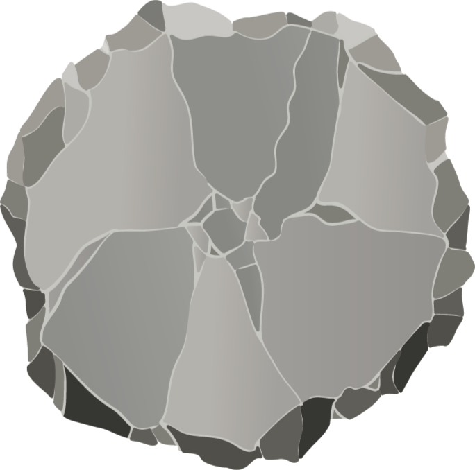 Vinil szőnyeg textúra különböző kövek kő - TenStickers