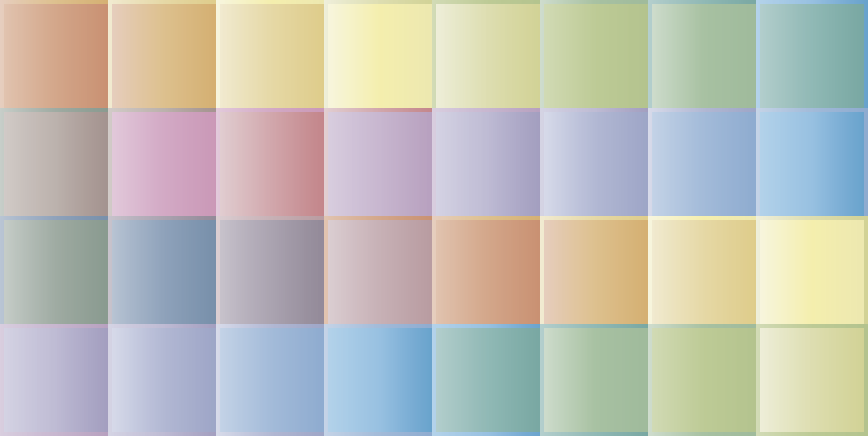 Többszínű cserép vinyl szőnyeg - TenStickers