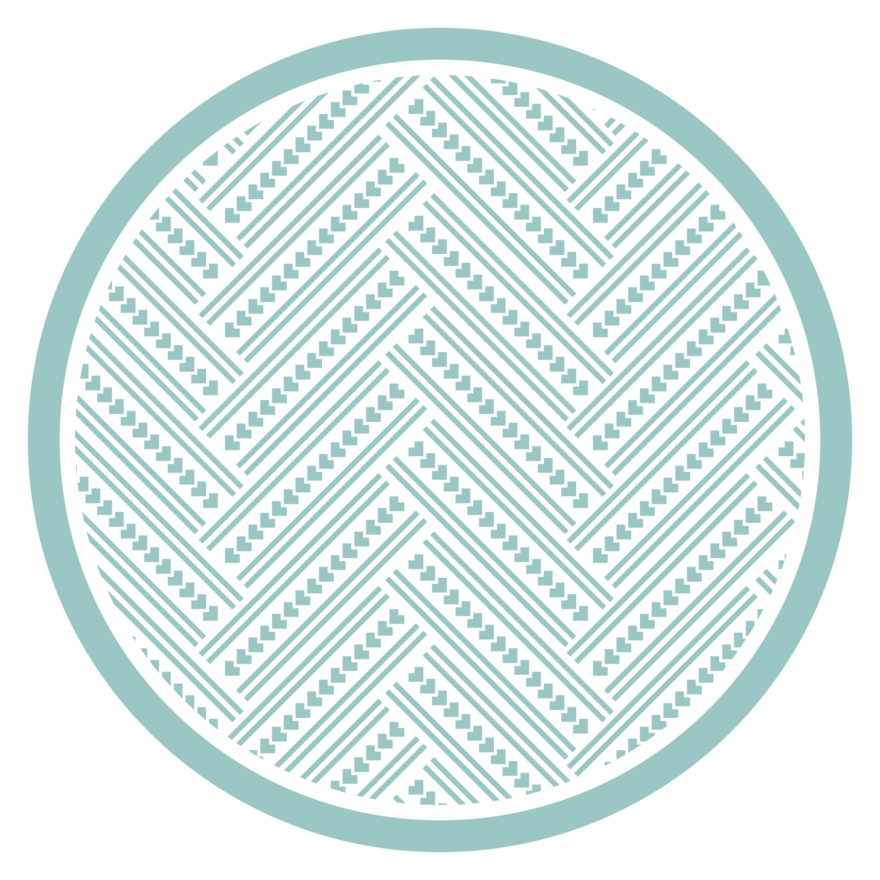 Keresztező vonalak modern szőnyeg - TenStickers