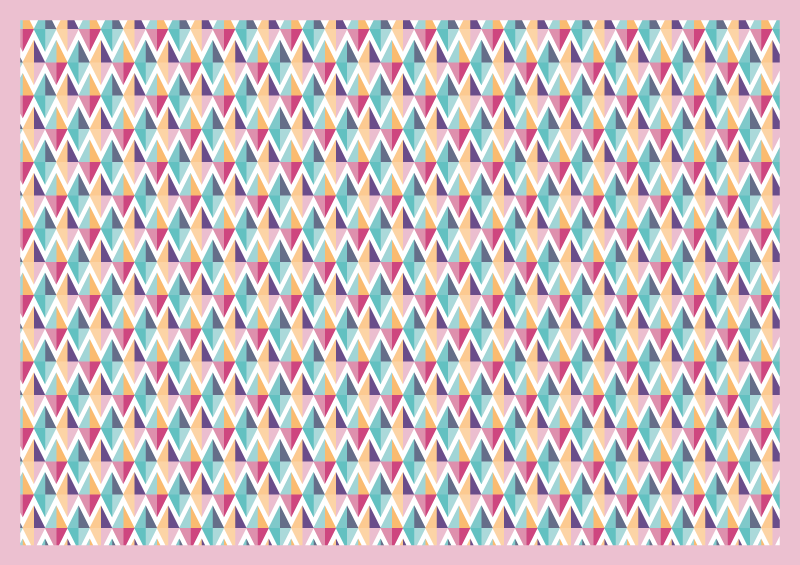 Geometrikus mintás futó vinil szőnyeg fürdő esetében - TenStickers