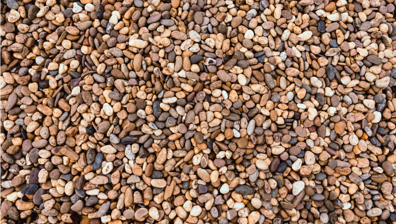 Tengeri kavics padló kő padló csempe - TenStickers