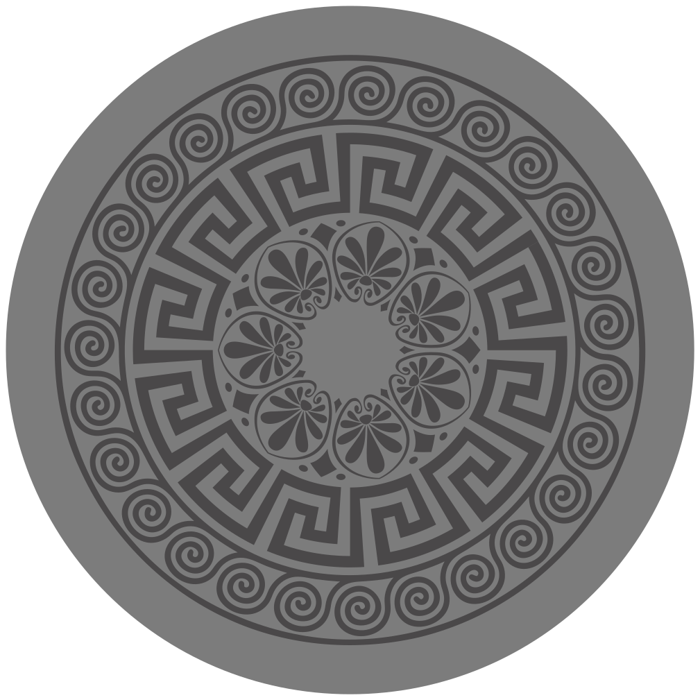 Mandala ihlette motívum vinil szőnyeg mandala - TenStickers
