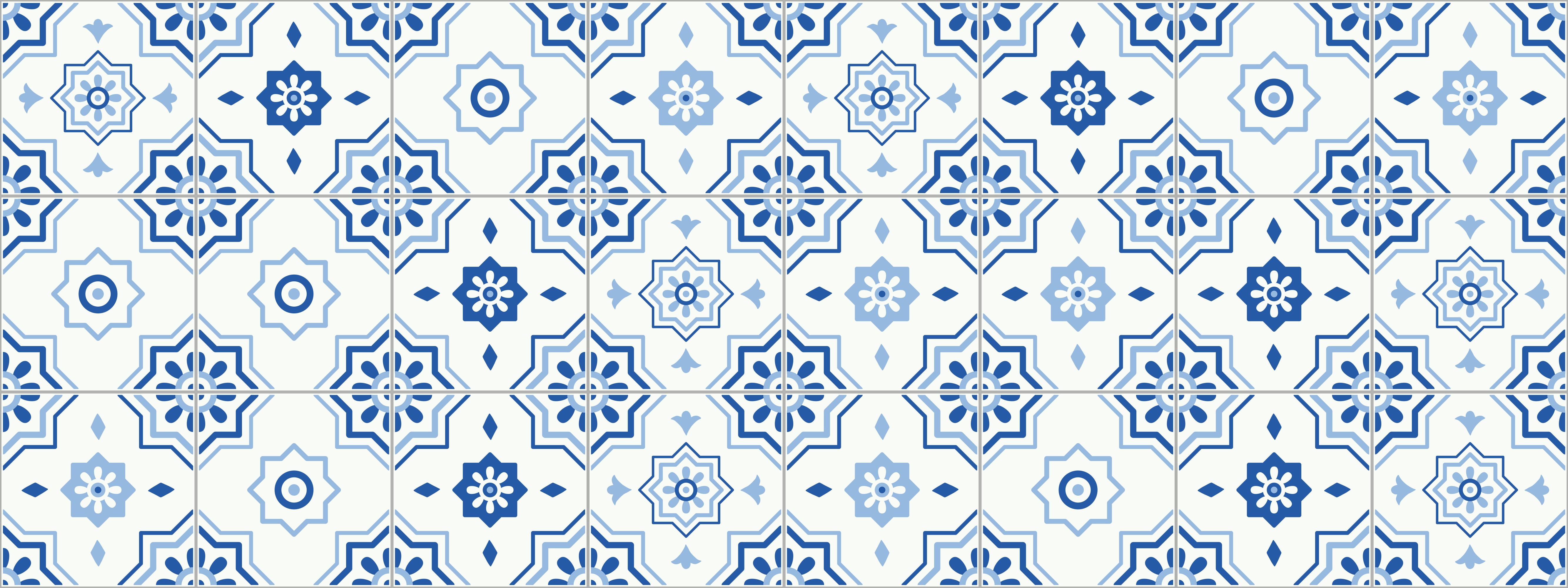 Csempe szőnyeg padló futó modern szőnyeg - TenStickers