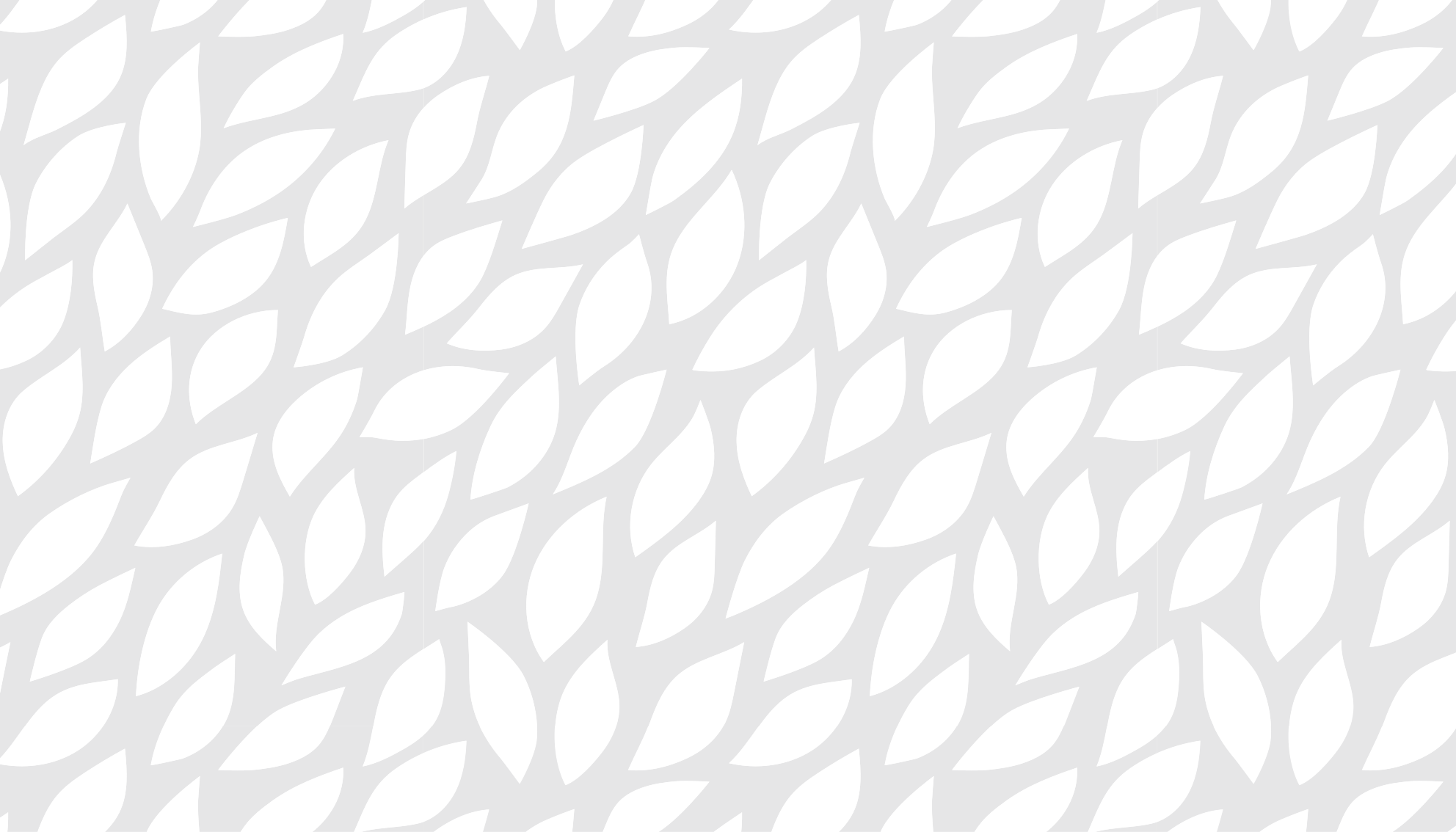Fehér levél minta modern szőnyeg - TenStickers