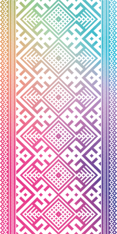 Geometrikus játékidő vinil szőnyeg gyerekek - TenStickers