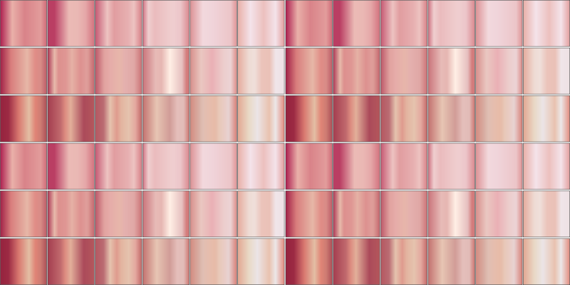 Acél mozaik csempe vinil padlólap szőnyeg - TenStickers