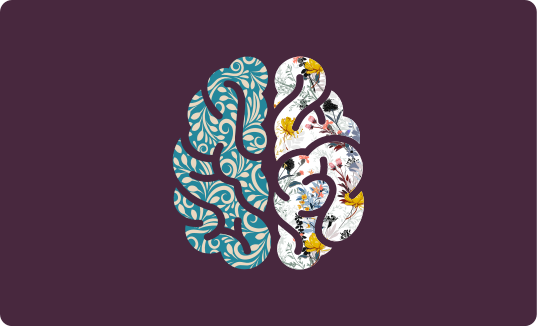 Botanikai jin jang vinil szőnyeg virágok és növények - TenStickers