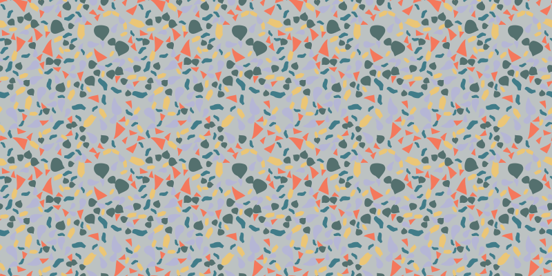 élénk absztrakt formák Márvány vinil szőnyeg - TenStickers