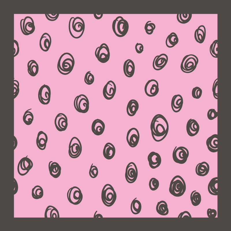 Spirális mintás dekoráció vinil szőnyeg hálószoba - TenStickers