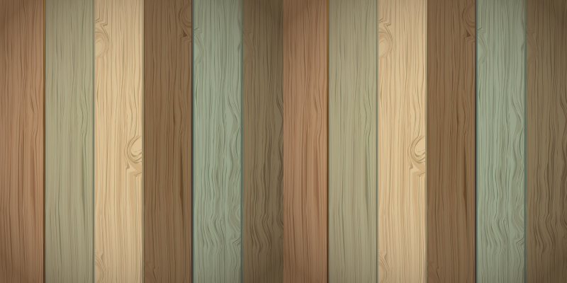 Anyaghatás - fa hatású vinilszőnyeg - TenStickers