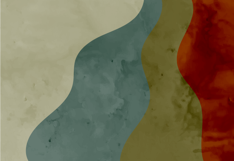 Absztrakt hullámminták Vinil szőnyeg nappali - TenStickers