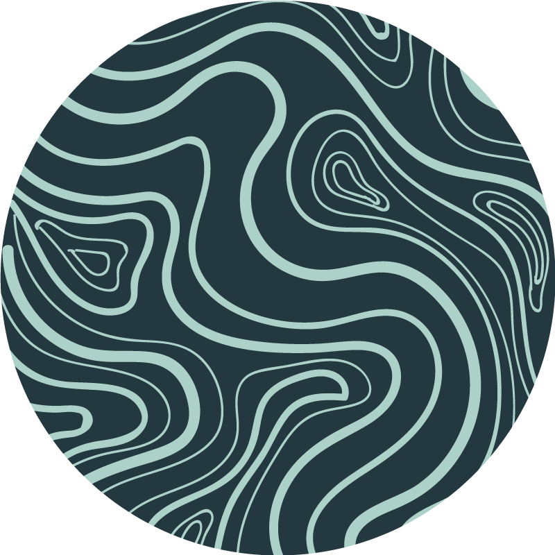 Topográfiai kontúrok vinil szőnyeg struktúra - TenStickers