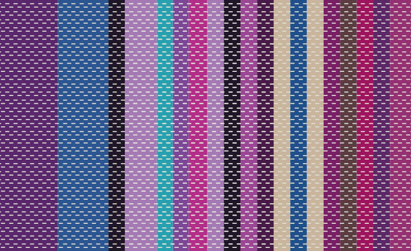 Lila árnyalatok textúra csíkok szőnyeg - TenStickers