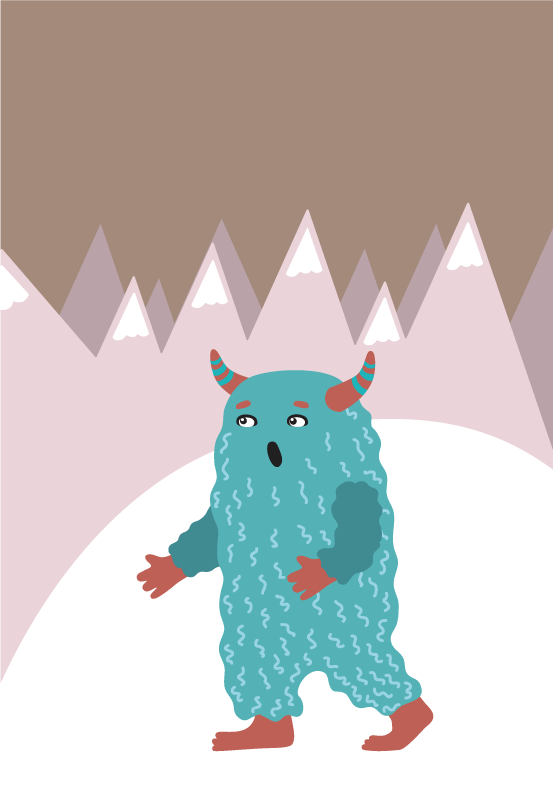 északi szörny karakter vinil szőnyeg mások - TenStickers