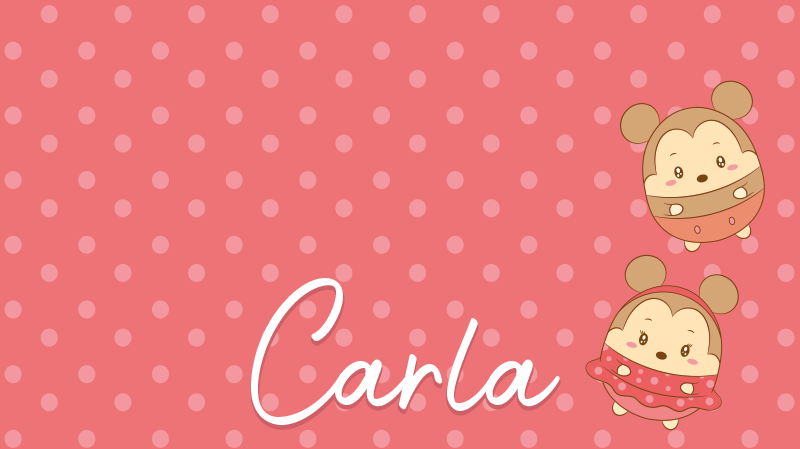 Névvel ellátott egerek vinil szőnyeg mások - TenStickers