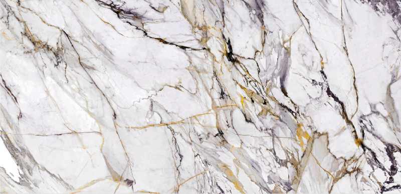 Fehér kő kőből készült padlólapok - TenStickers