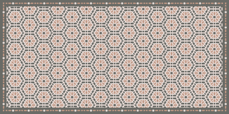 Gótikus portugál csempe konyha padlólap - TenStickers