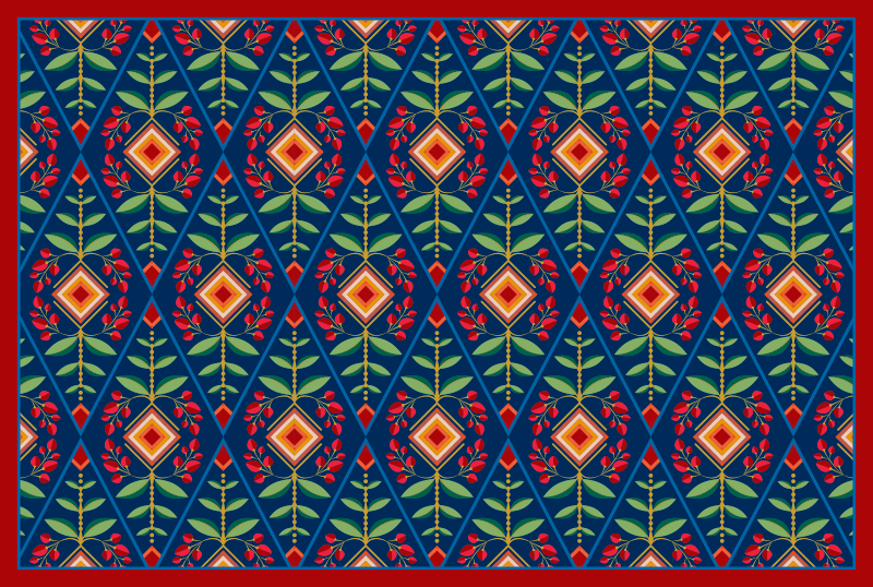 Charlotte vintage konyha vintage szőnyeg - TenStickers