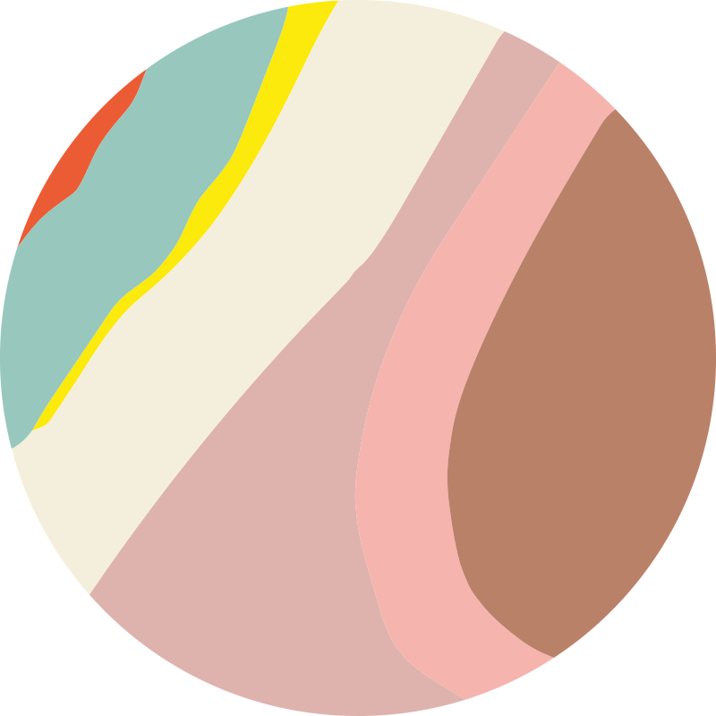 Többszínű csíkok mozaik padlólapok - TenStickers