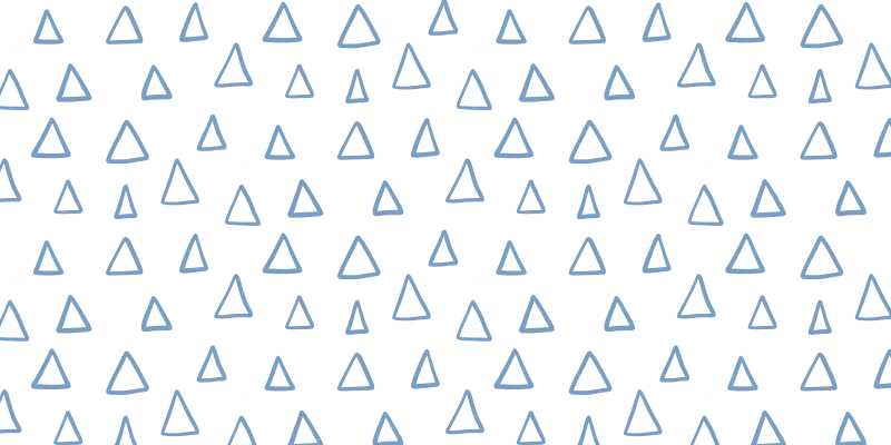 Háromszög mintás kialakítás vinil szőnyeg geometriai - TenStickers