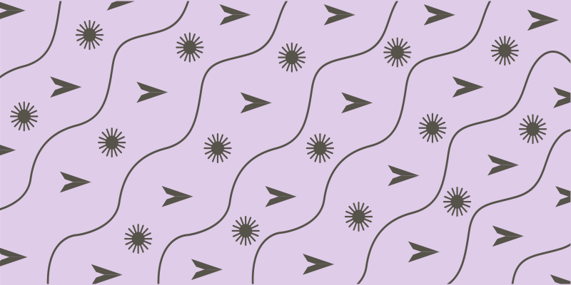 Hullámminta vibrálása vinil szőnyeg modern - TenStickers