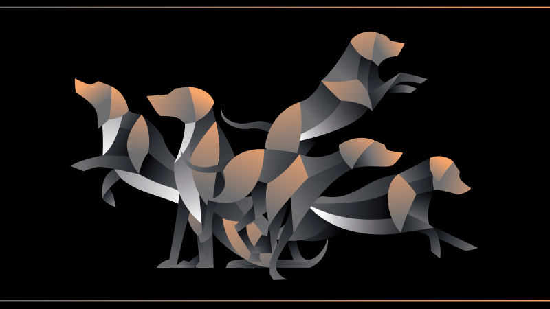 Labrador állati szőnyeget - TenStickers