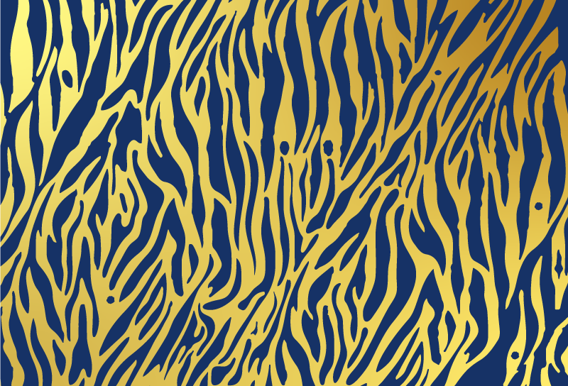 Zebra csíkos koncepció vinil szőnyeg állatnyomat - TenStickers