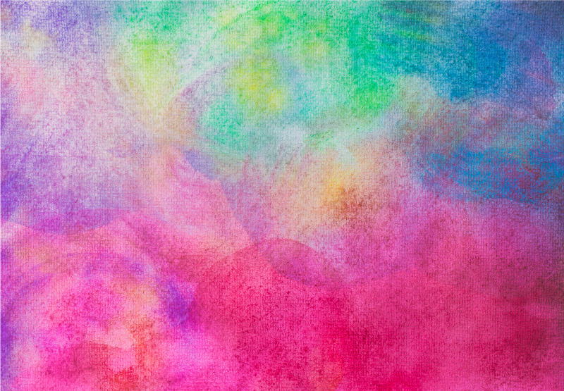 Művészeti színek tini vinyl szőnyeg - TenStickers