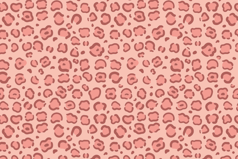 Modern zsiráf állati nyomtatású vinilszőnyeg - TenStickers