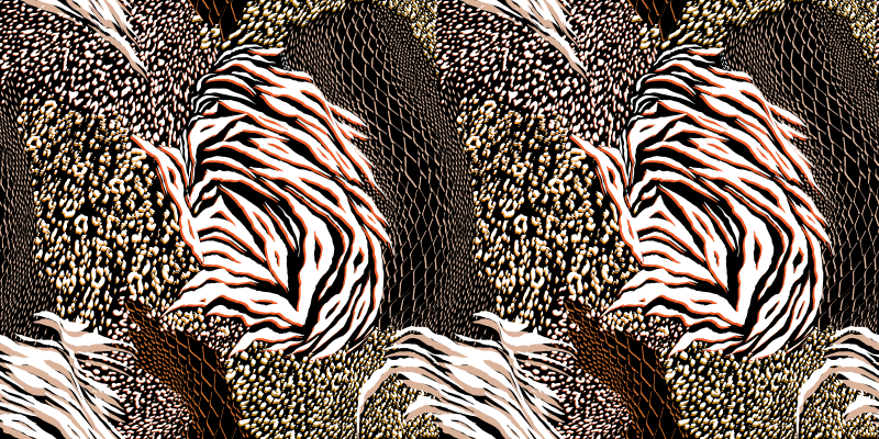 Feltűnő zebra minták vinil szőnyeg állatnyomat - TenStickers