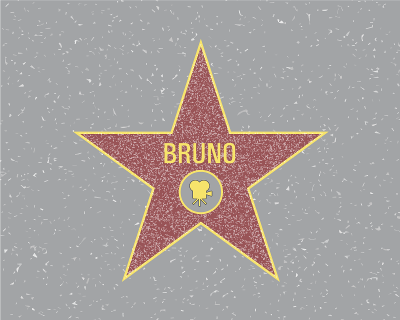 Csillagfelismerés Vinil szőnyeg nevekkel - TenStickers