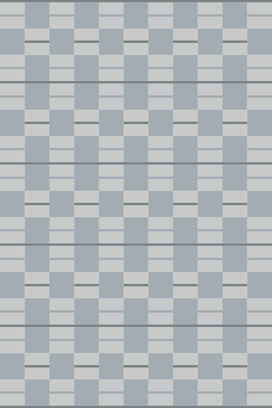 Szürke mintás négyzetek Vinil szőnyeg nappali - TenStickers