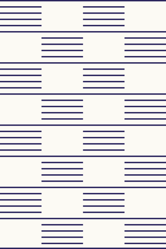 Nordic stílusú fehér és kék sötétkék északi szőnyeg - TenStickers