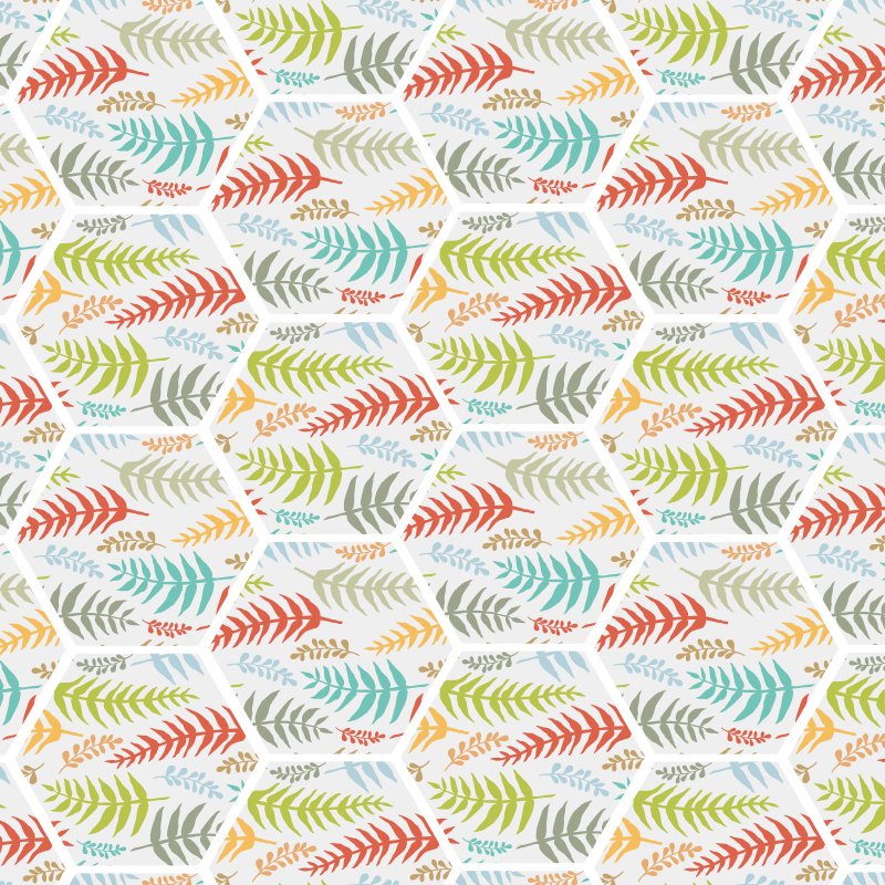 Konyha növény csempe konyha padló csempe - TenStickers